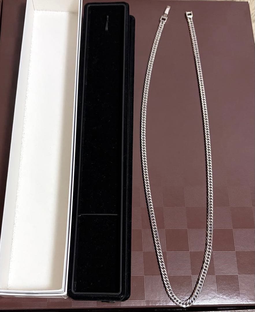 シルバー925 チェーンネックレス 約40cm