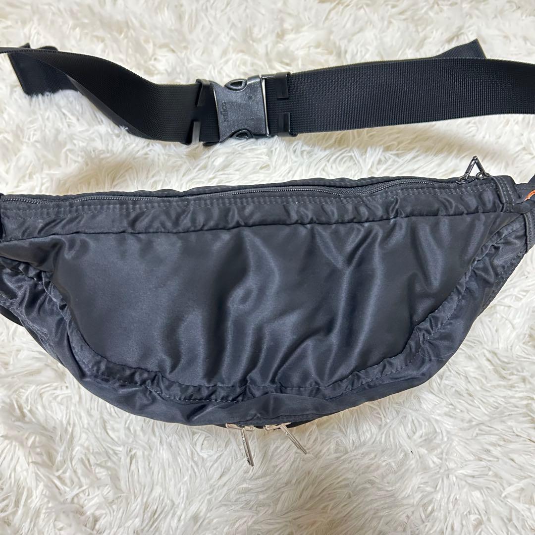 美品 PORTER ポーター タンカー ウエストバッグ ボディバッグ 黒