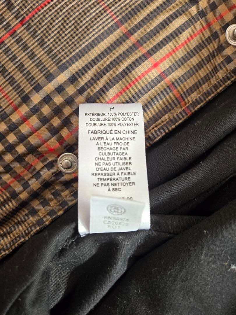 Stussy チェック柄 コーチジャケット