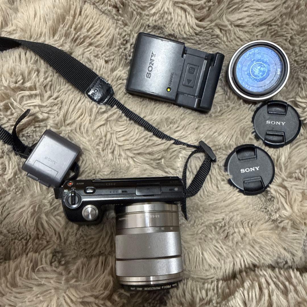 SONY α コンパクトデジタルカメラ E 18-55mm E 16mm