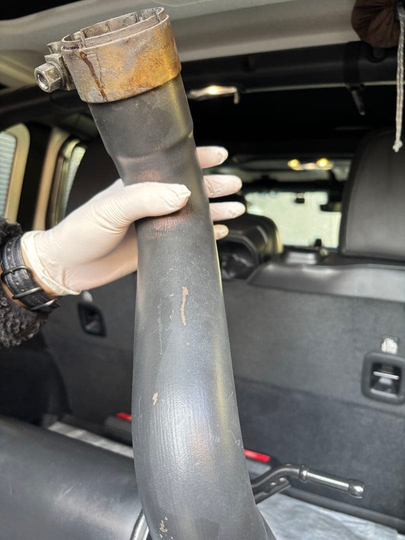 MAGNAFLOW マフラー ブラック仕上げ　JLラングラー　中古