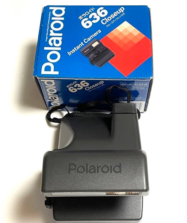 ポラロイドカメラ Polaroid 636 箱付き【ジャンク品】