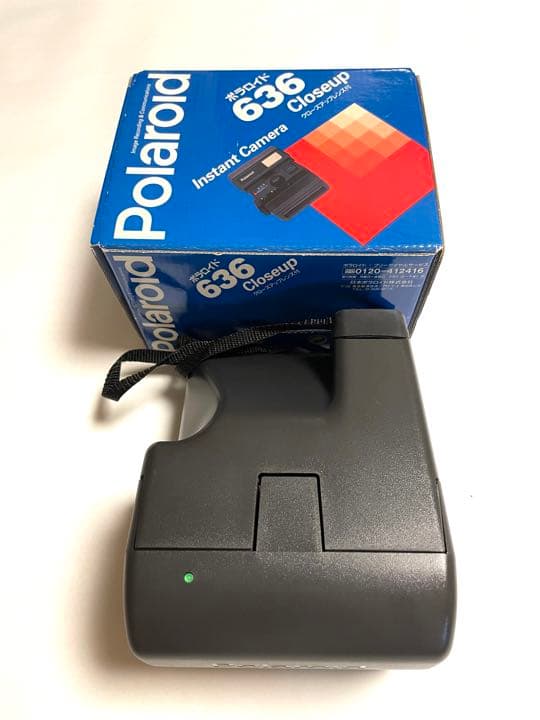 ポラロイドカメラ Polaroid 636 箱付き【ジャンク品】