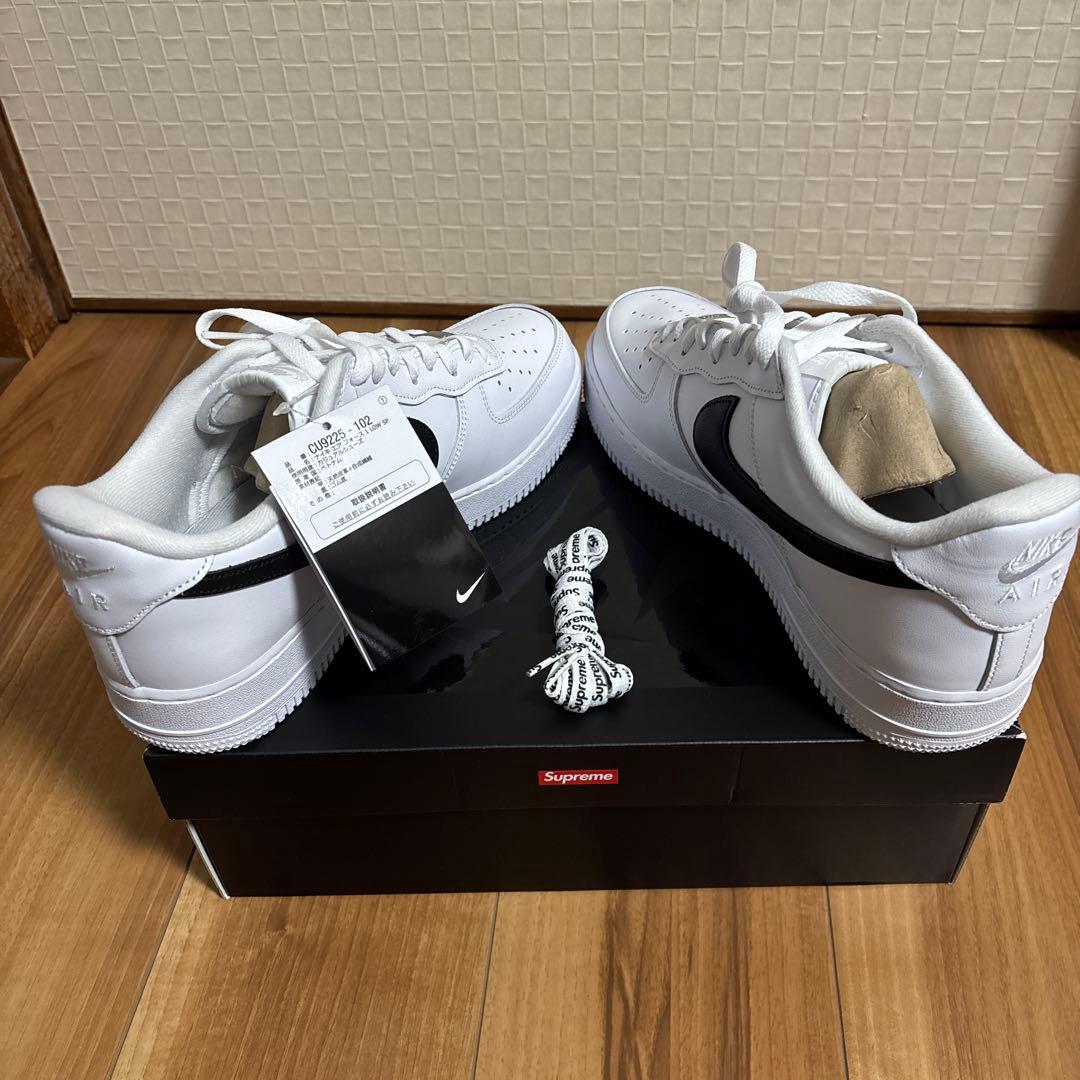 Supreme×Nike Air Force1 Low White 28cm