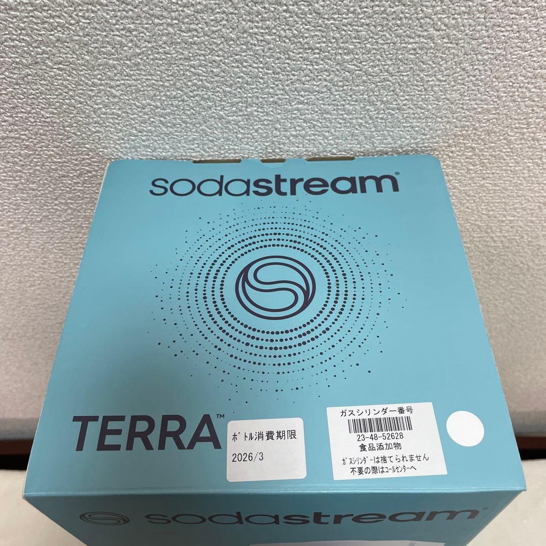 ソーダストリーム テラ 新品 スターターセット※ボトル使用期限2026.03