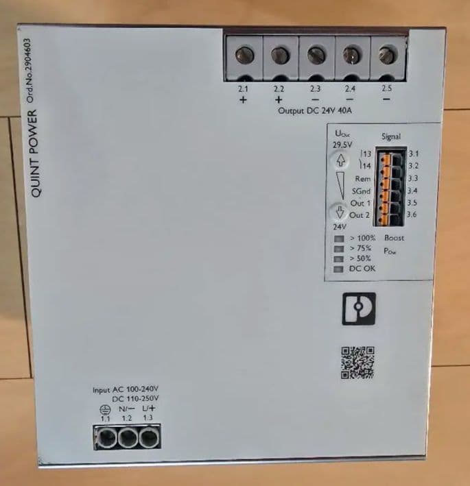 QUINT4-PS/1AC/24DC/40 24V DC電源ユニット