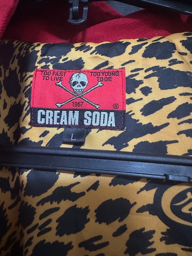 b*l様 CREAM SODA レッド スイングトップ クリームソーダ