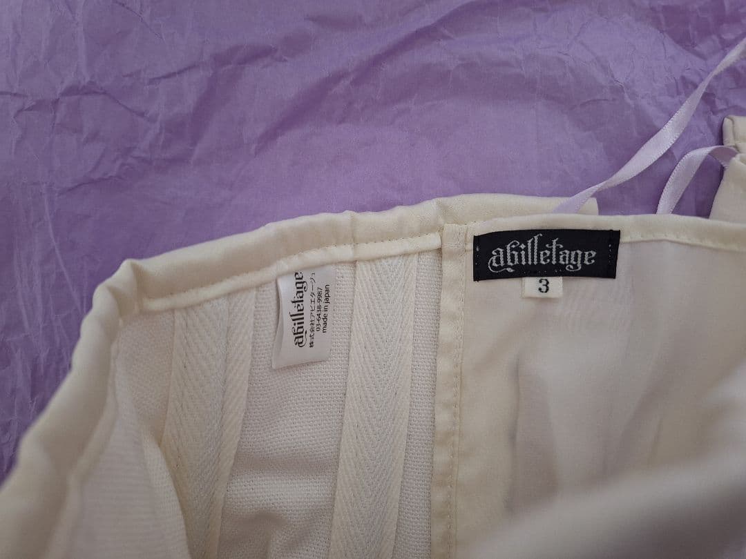 abilleage レースコルセット サイズ3 ラベンダー
