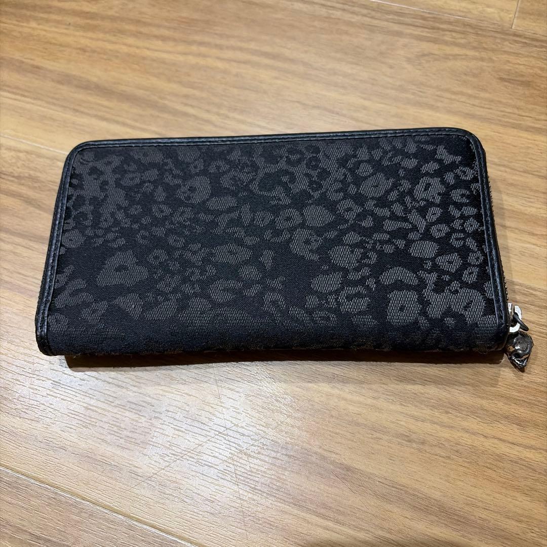 Roen レオパード柄 長財布