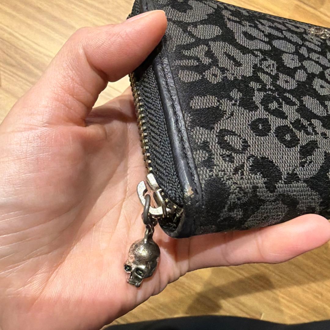 Roen レオパード柄 長財布