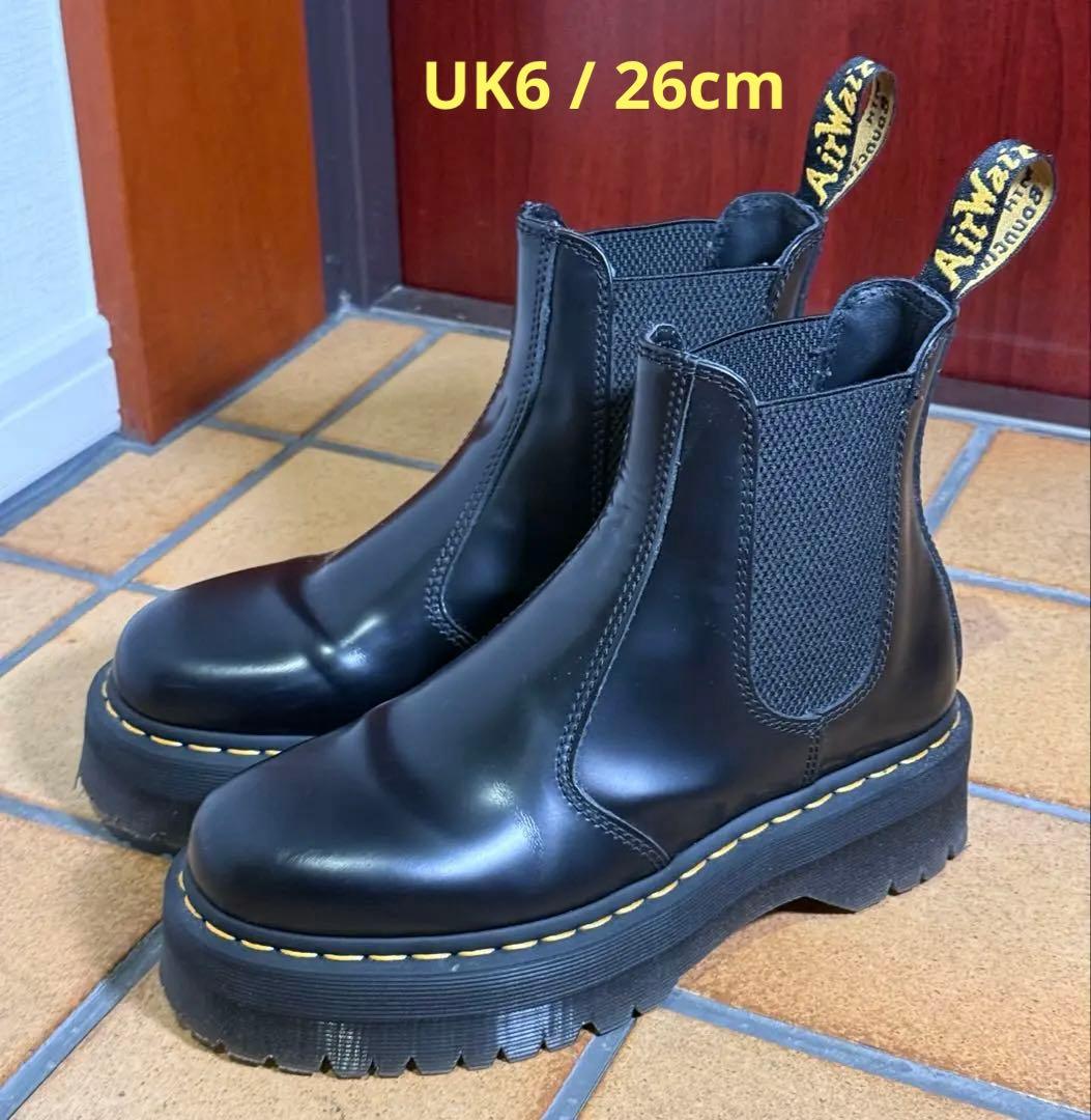 新春初売りセール Dr.Martens 2976 QUAD チェルシーブーツ