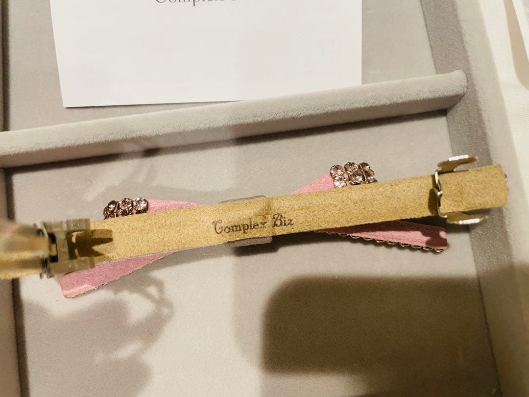 Complex Biz リボン型ヘアバレッタ