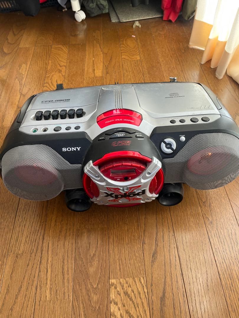 激レアSONY xplod G505boomboxラジカセ アメリカ USDM