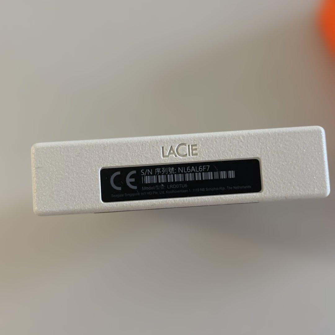 LaCie 外付けHDD 5TB Rugged USB-C