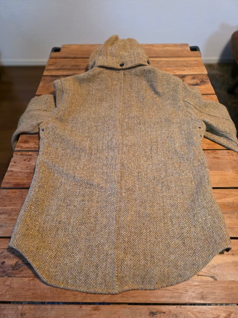 レアHARRIS TWEED ヘリンボーン柄ハリスツイード