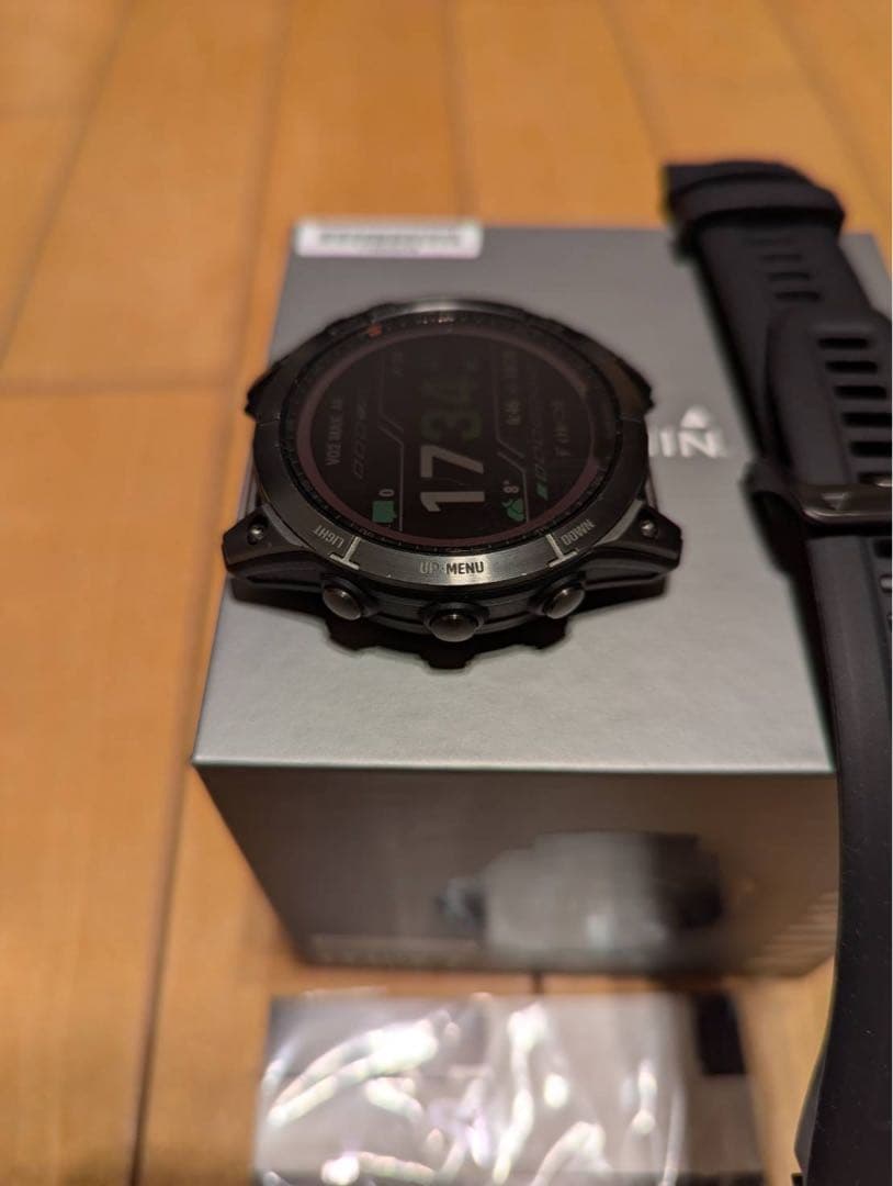 ガーミン fēnix 7 Sapphire Dual Power コーティング済