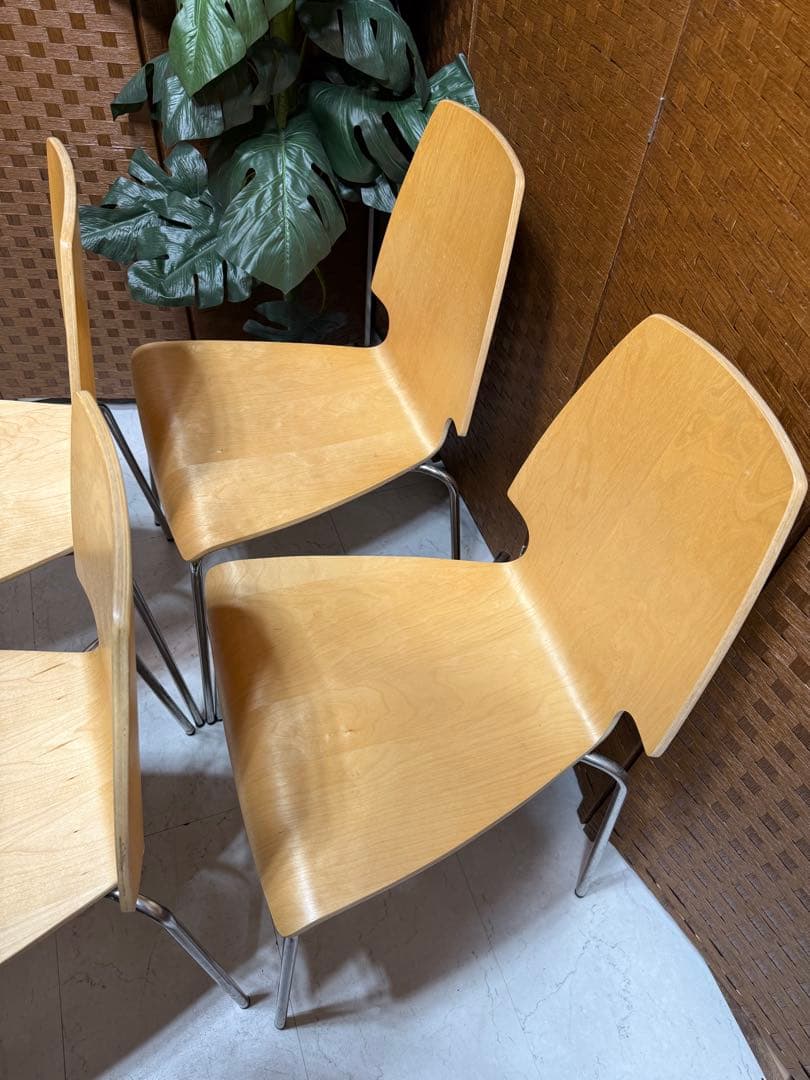 ⭐︎ CAR⭐︎ 定価約¥6,000/1脚　IKEA VILMAR 4脚