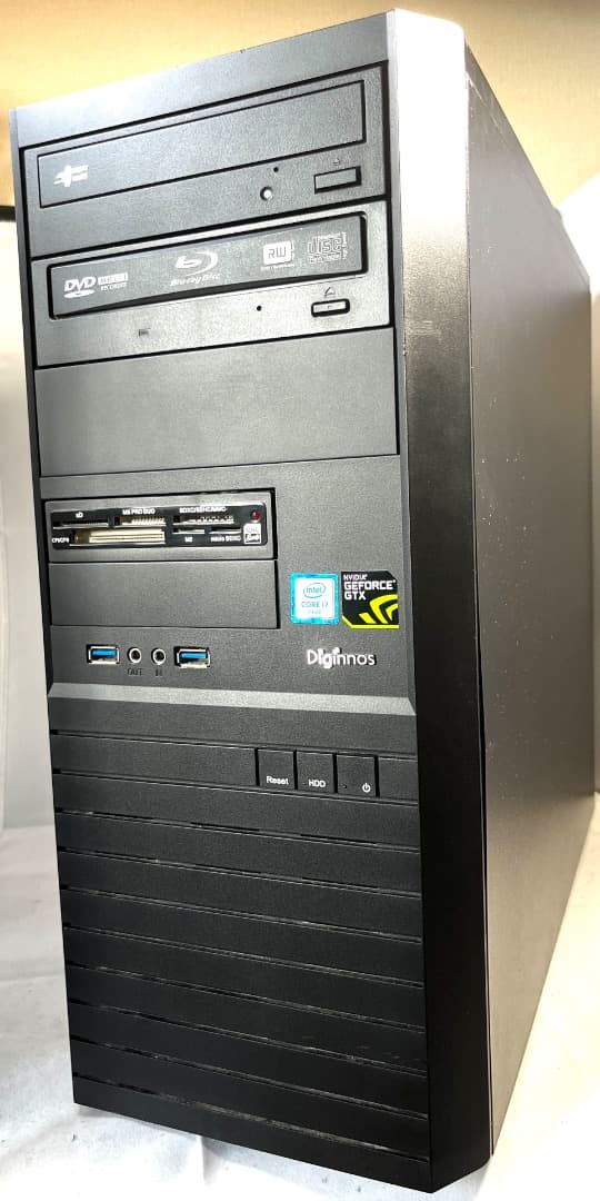 Diginnos 第6世代Core i7 BD グラボ付 Win11 タワー型