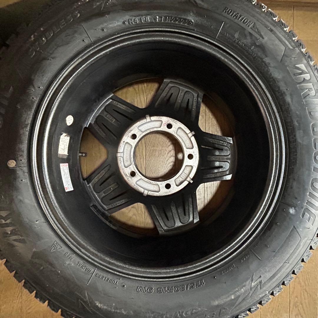 ブリザック 175/80R16 DM-V3 ジムニー 実走3000km 美品