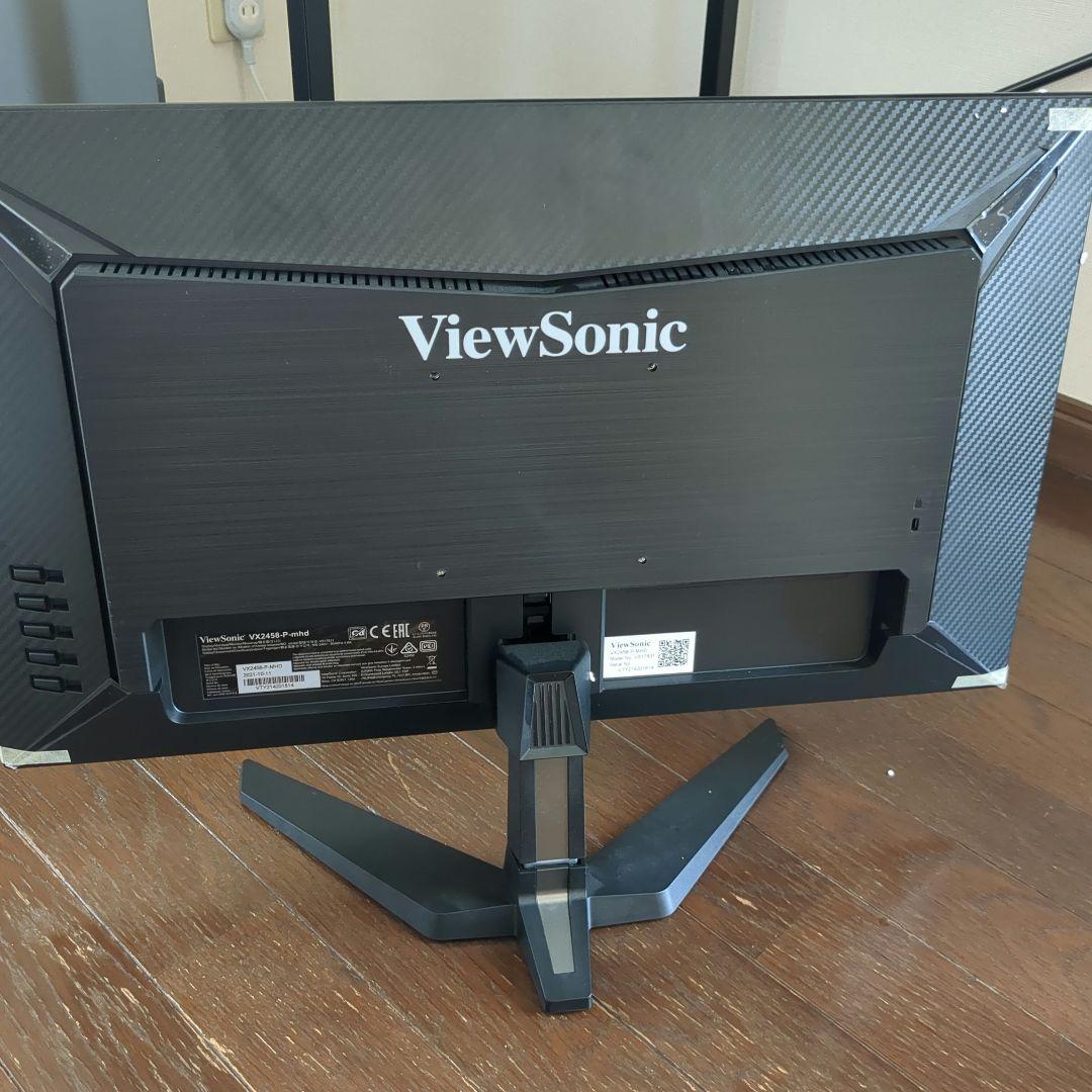 ディスプレイ・モニター本体 viewsonic vx2458-p-mhd
