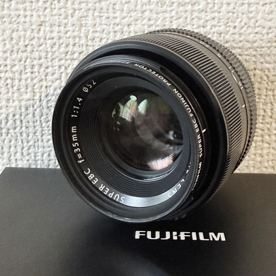 極美品［フジノンレンズ XF35mmF1.4 R］レンズ FUJIFILM