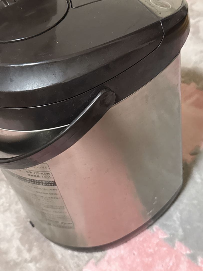 TIGER VE 電気ポット シルバー