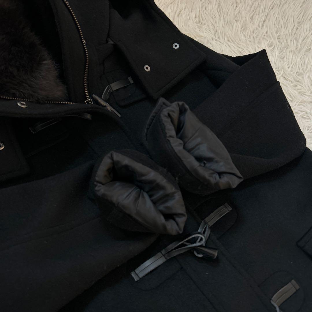 完売色　RUIRUE BOUTIQUE ラビットファーミドルダッフルコート