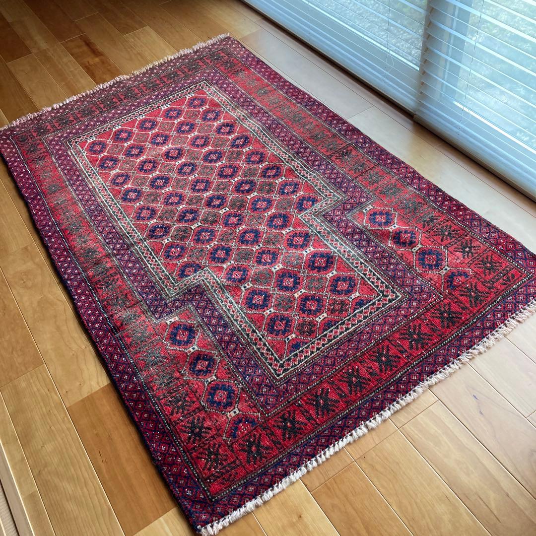 ヴィンテージラグ　トライバルラグ　プレイヤーラグ