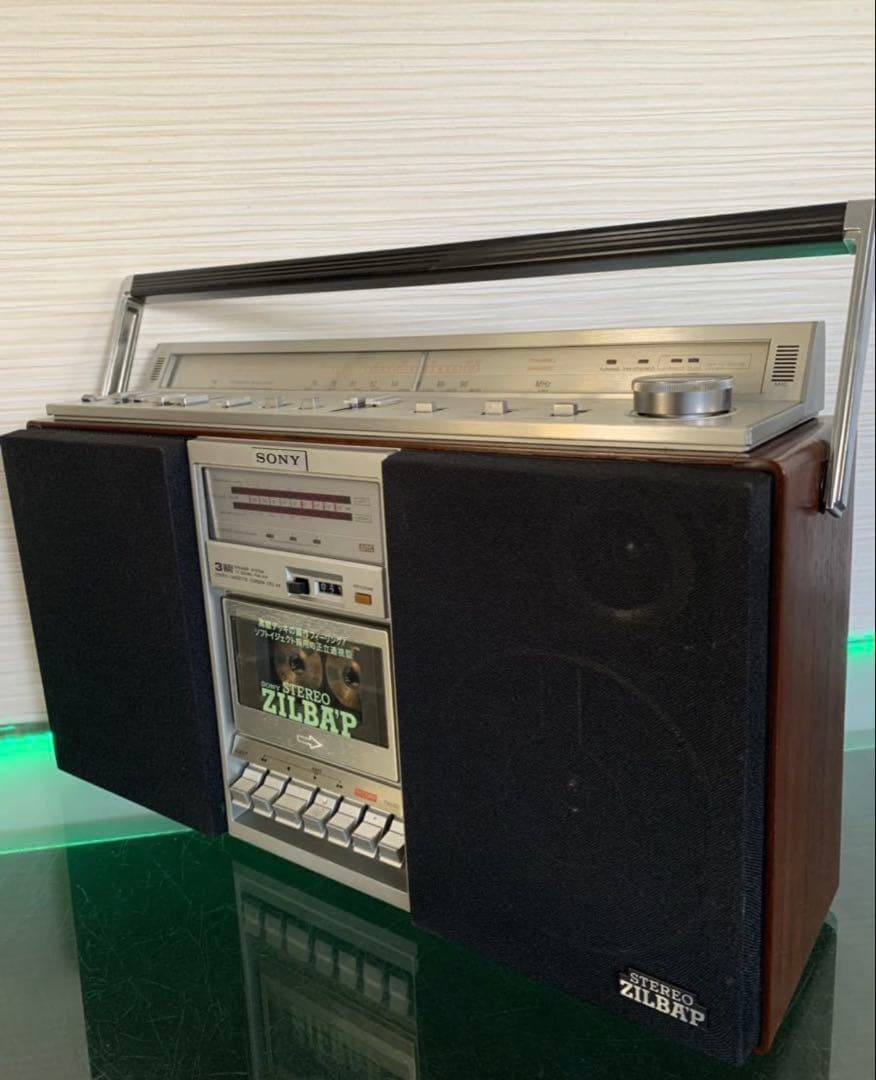 美品! 動作品! ブルーツゥース変更可能SONY ラジカセ　CFS-V8