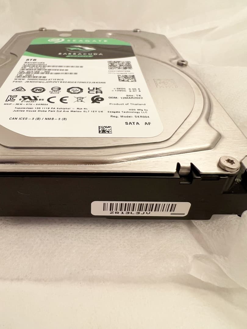 使用11回★SEAGATE ST8000DM004 [8TB HDD]正常152