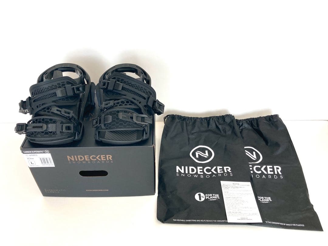 24-25モデルNIDECKER SUPERMATICカーボン Lサイズ