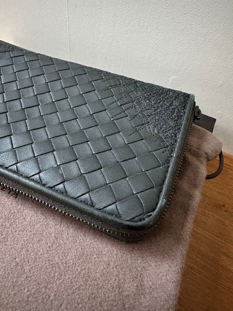 BOTTEGA VENETA 長財布　ジップアラウンド　小銭入れ付
