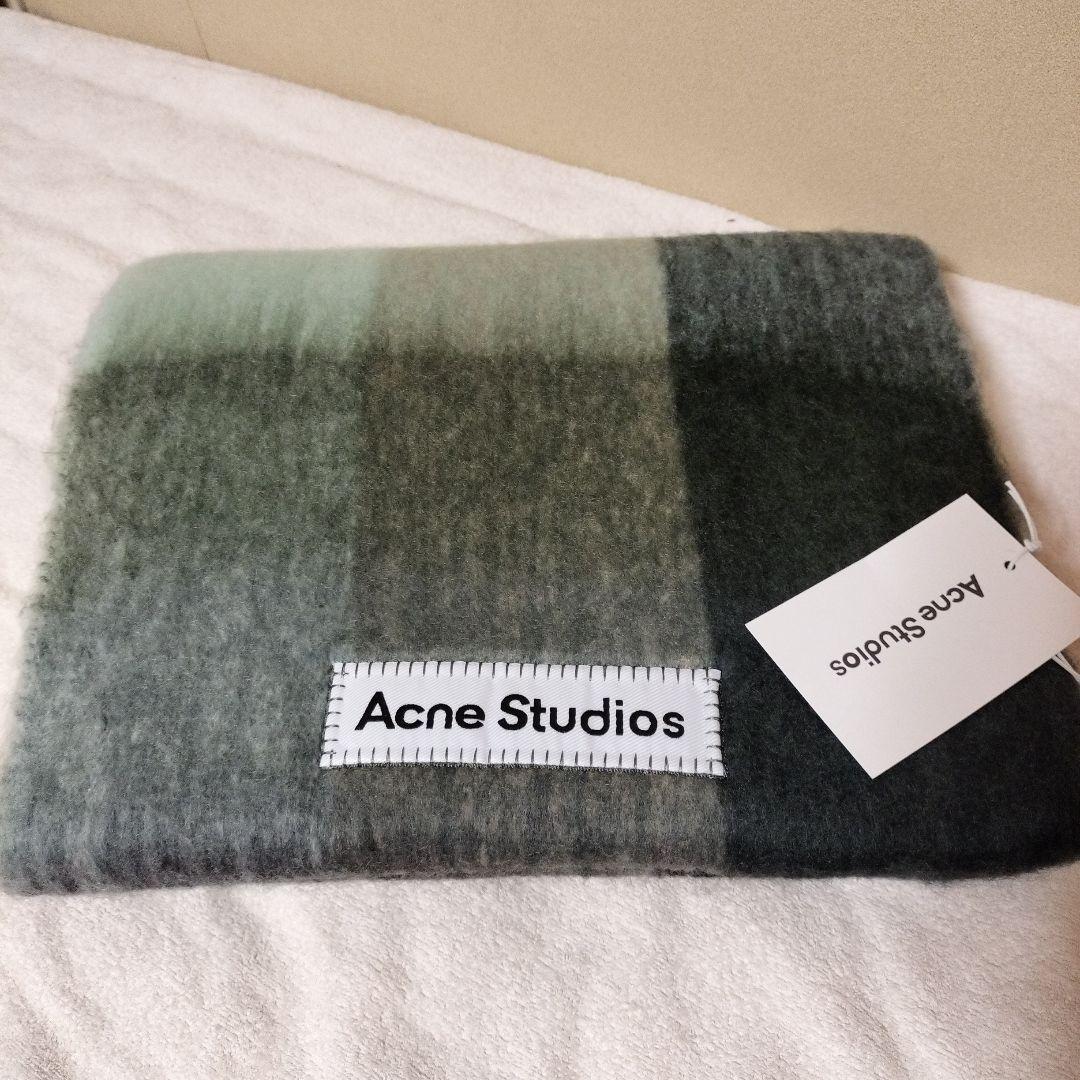 チェック マフラー　Acne Studios