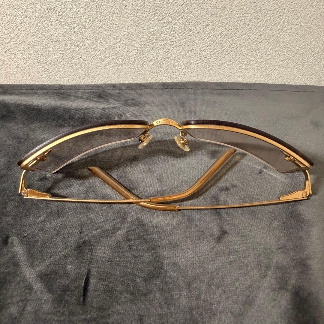 SK/11.15/30 ▶︎CHANEL サングラス　4092-B ゴールド