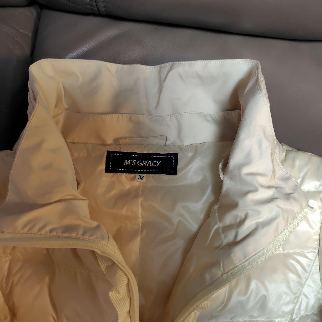 カタログ掲載❤️ホワイトダウンジャケット フード付き❤️未使用