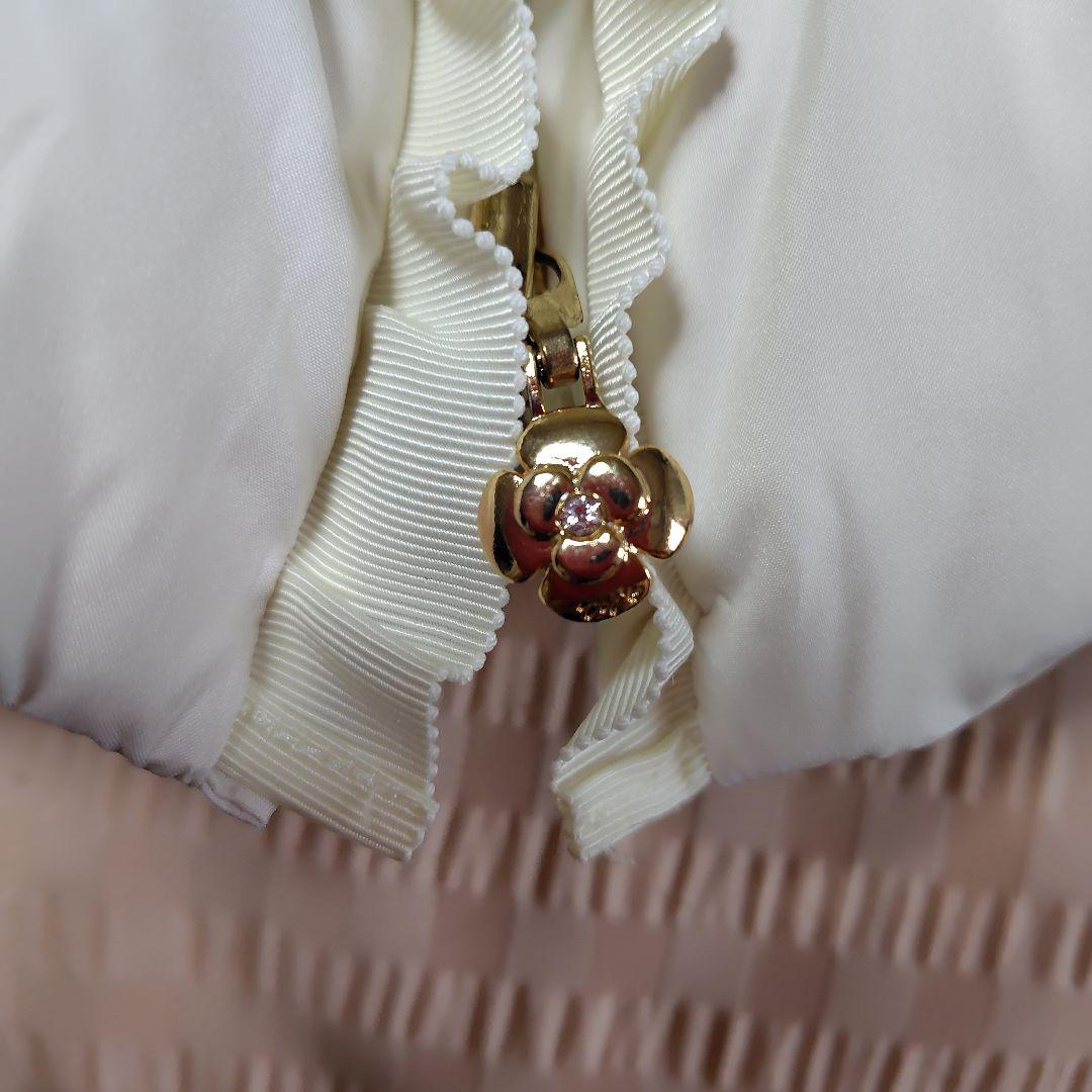 カタログ掲載❤️ホワイトダウンジャケット フード付き❤️未使用