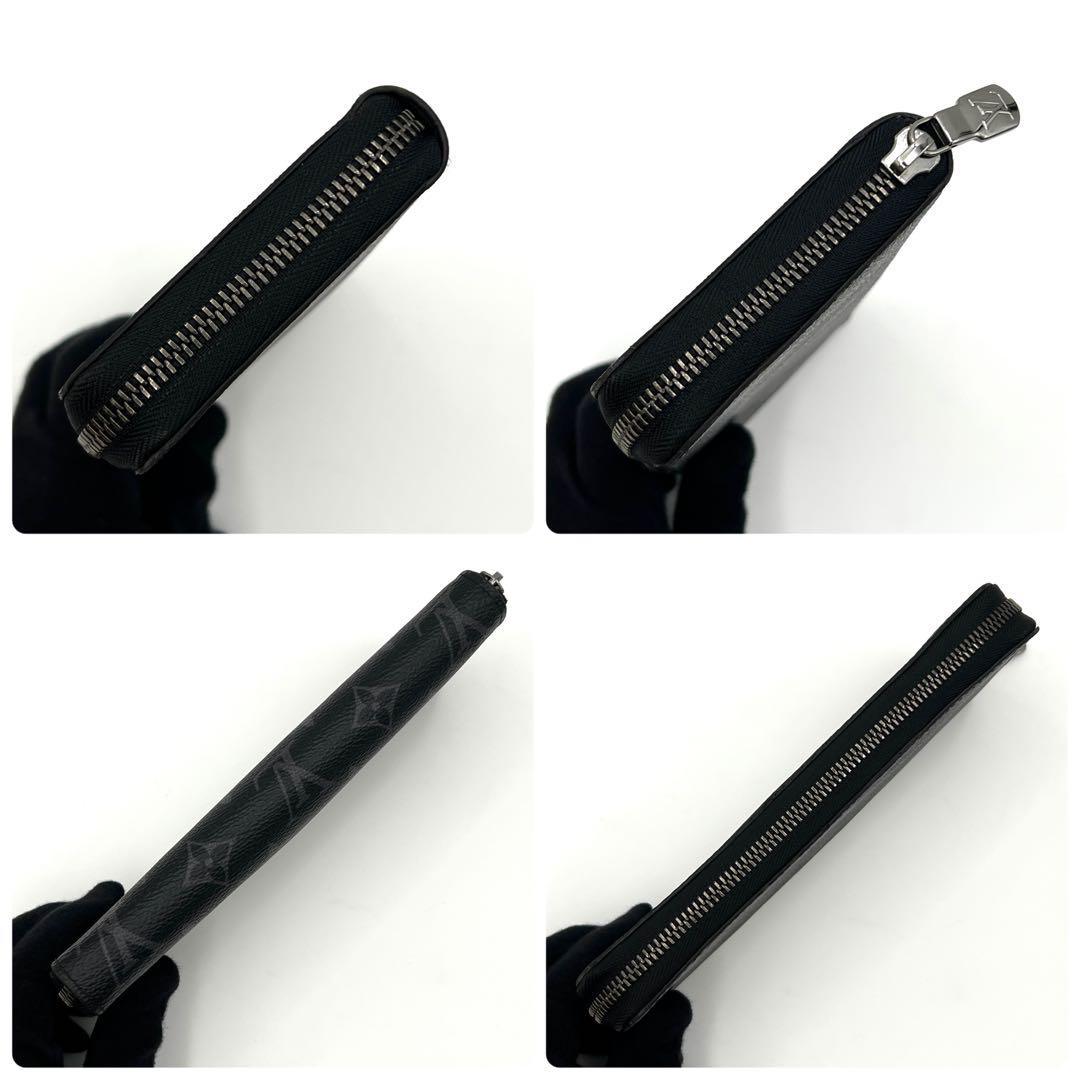 【極美品】ルイヴィトン エクリプス ジッピーウォレット ホリゾンタル ブラック