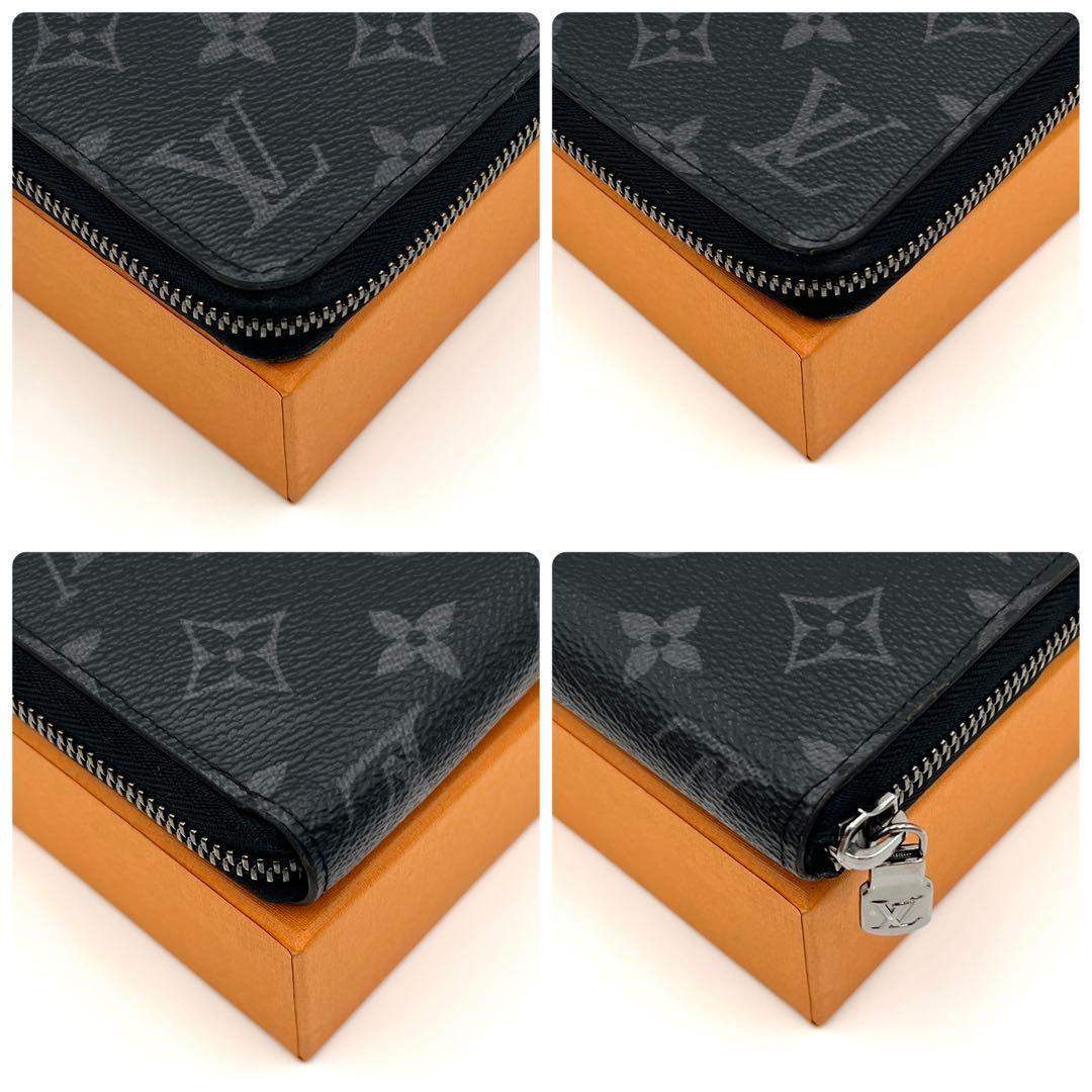 【極美品】ルイヴィトン エクリプス ジッピーウォレット ホリゾンタル ブラック