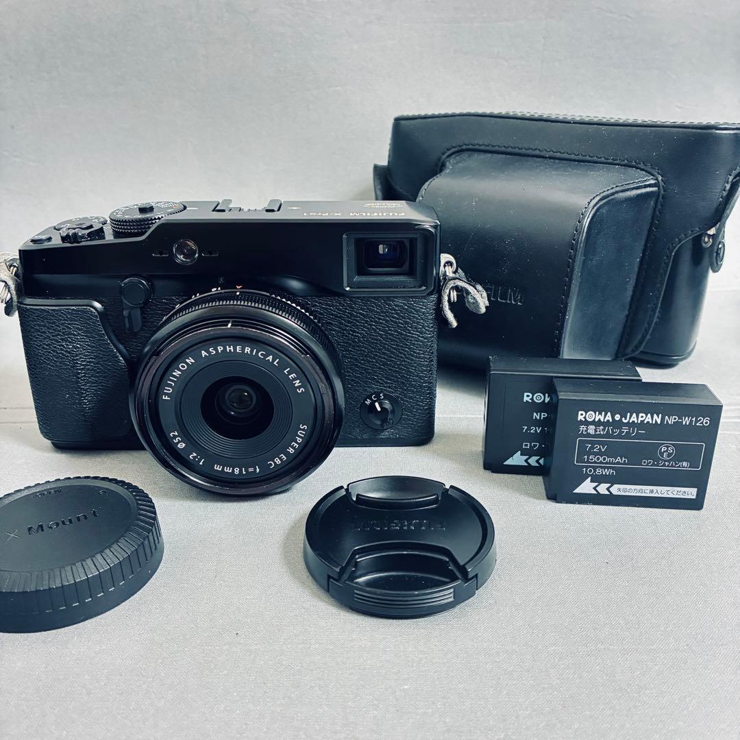 外観美品　動作未確認　x-pro1 xf18mm f2 FUJIFILM