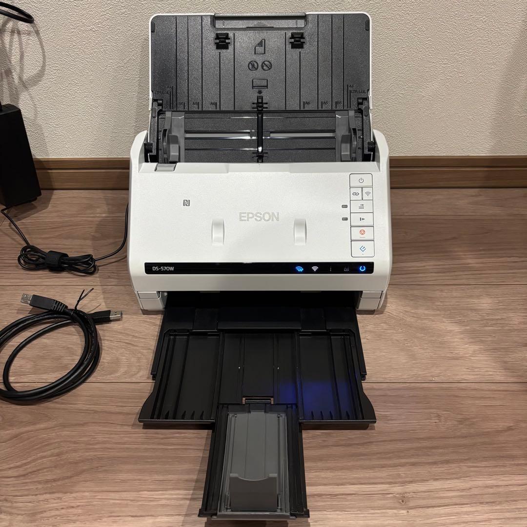 エプソン　スキャナー　Wi-Fiモデル DS-570W シートフィード A4両面
