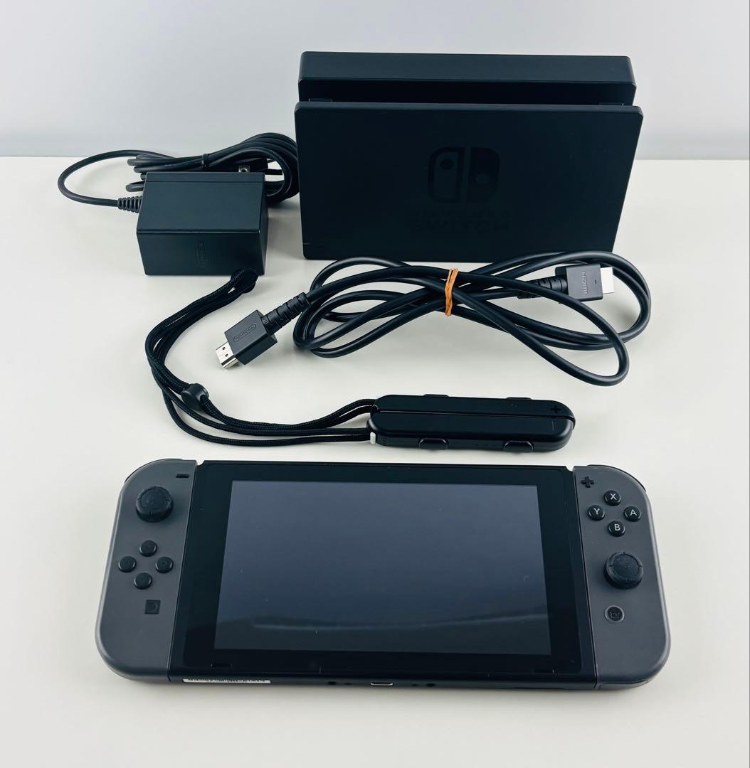 美品 ニンテンドー スイッチ グレー 本体 Nintendo swich