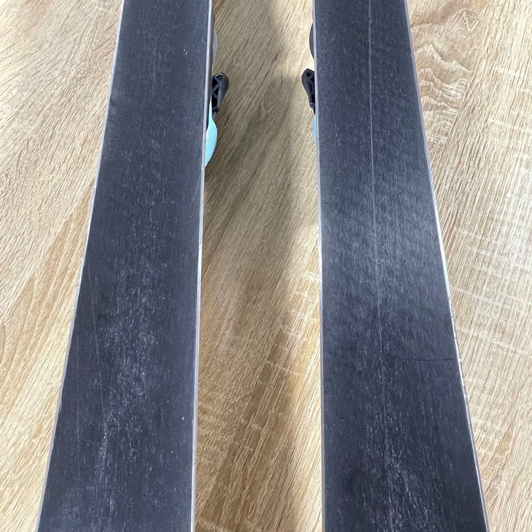 ATOMIC152cm ROSSIGNOL24.5cmストック付きスキーセット