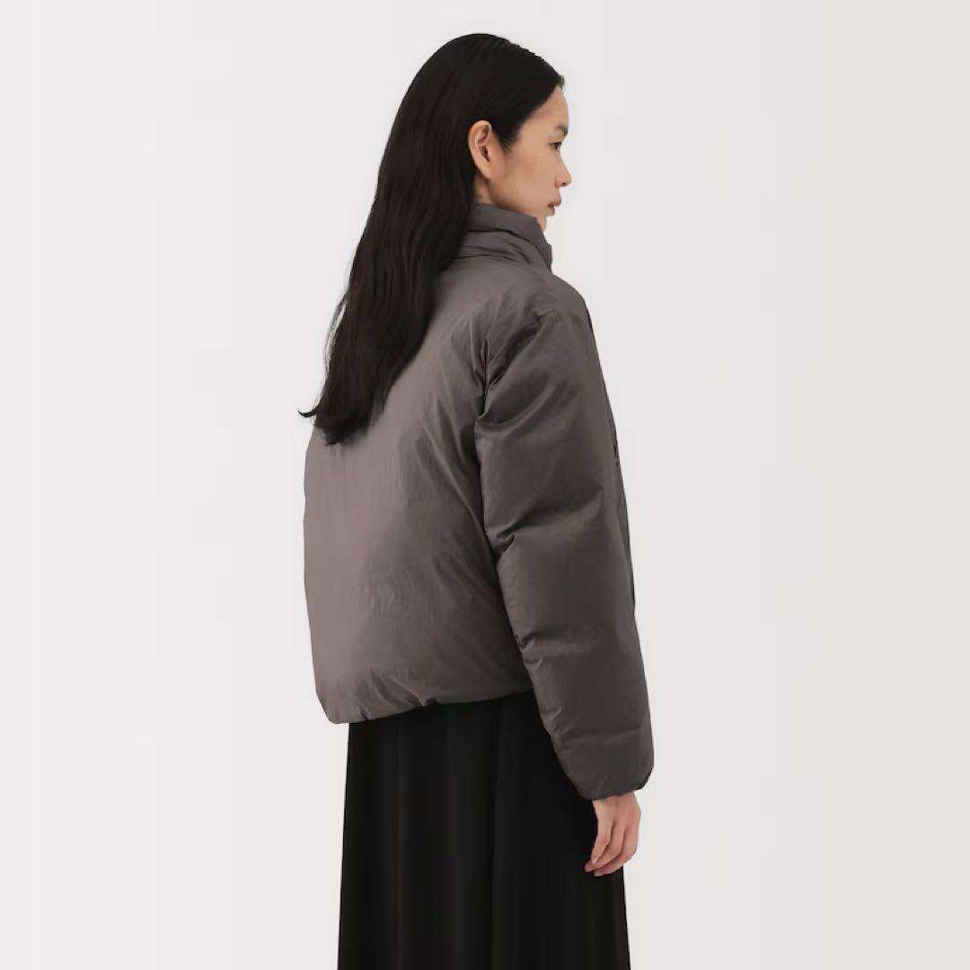 【25AW✨未使用タグ付】MUJI Labo ダウンショートジャケット L モカ