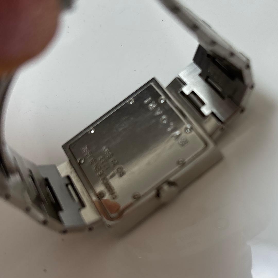BVLGARI シルバー スクエア型 時計