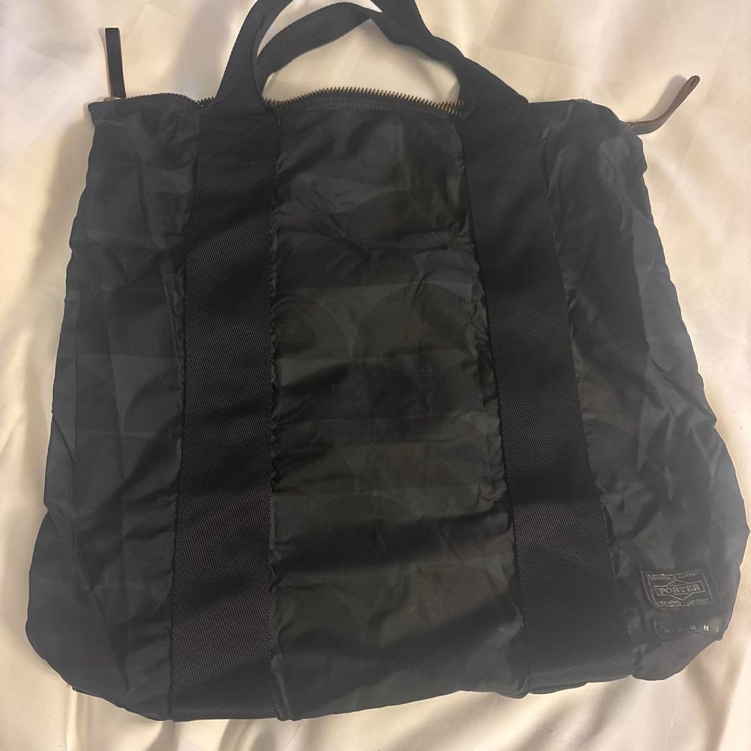 marni×porter 2wayトートバッグ グリーン 緑