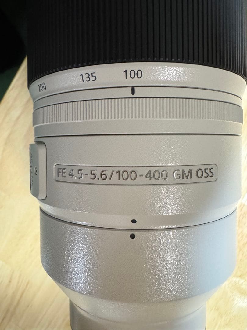 美品 SONY FE100-400mm F4.5-5.6 GM OSS ソニー