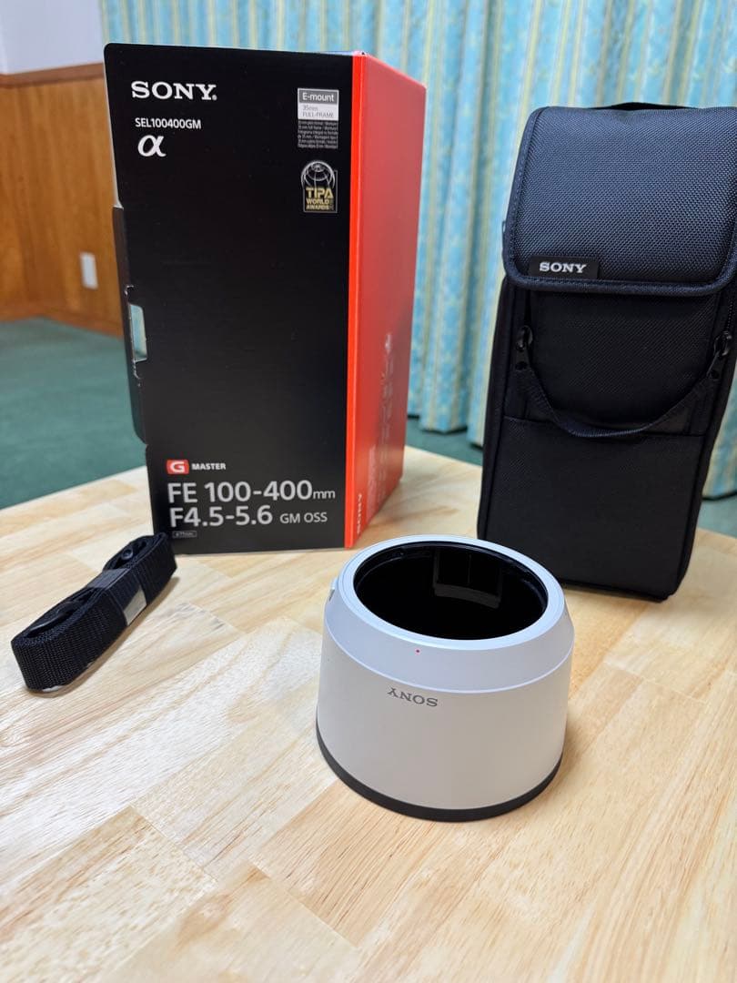 美品 SONY FE100-400mm F4.5-5.6 GM OSS ソニー