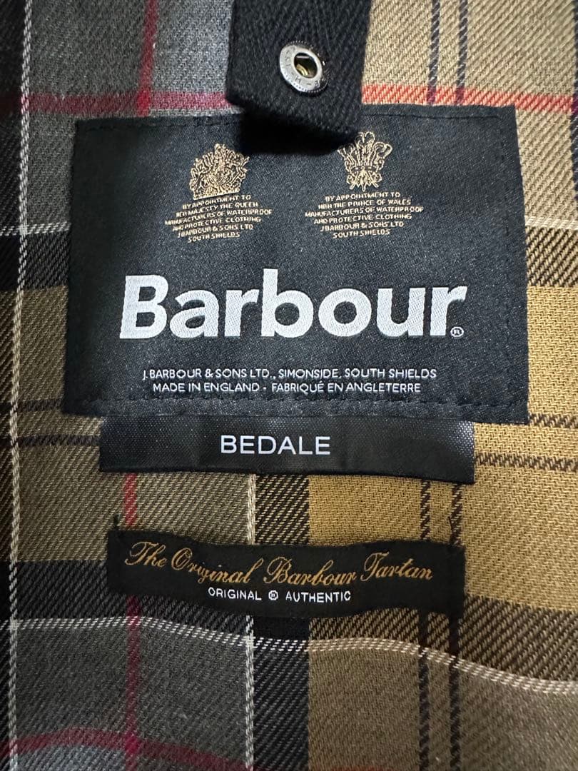 Barbour BEDALE Navy バブアービデイル