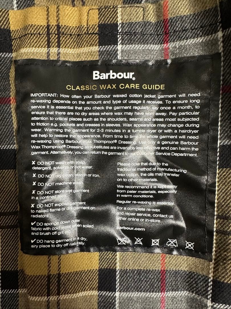 Barbour BEDALE Navy バブアービデイル