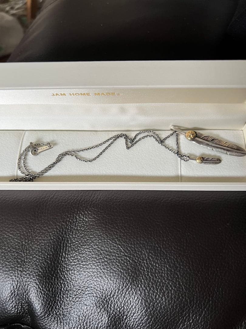 CALEE × JAM  MADE フェザー　コラボネックレス